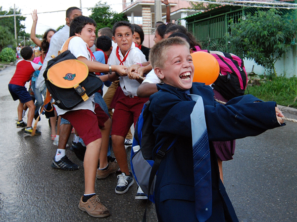 Niños felices