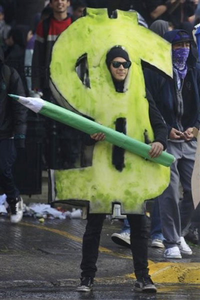 Protesta en Chile