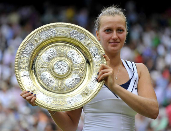 La tenista checa Petra Kvitova