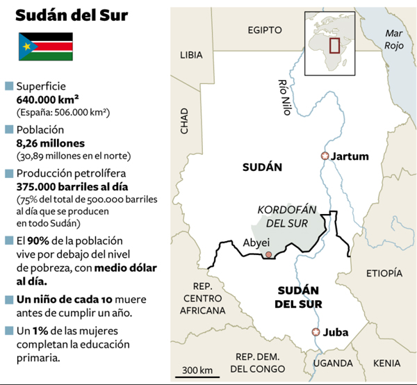 La nueva geografía sudanesa
