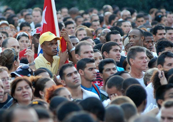 Población de  jóvenes cubanos