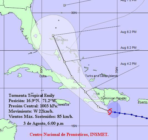 Tormenta Tropical Emily