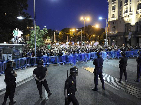 Policía española