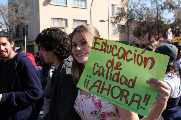 Estudiantes chilenos