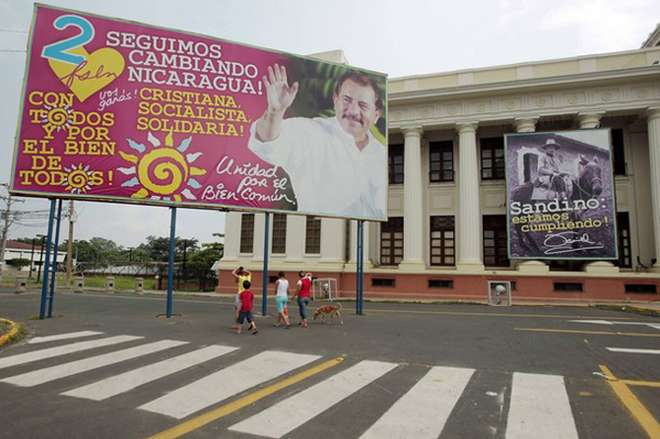 Campaña electoral en Nicaragua