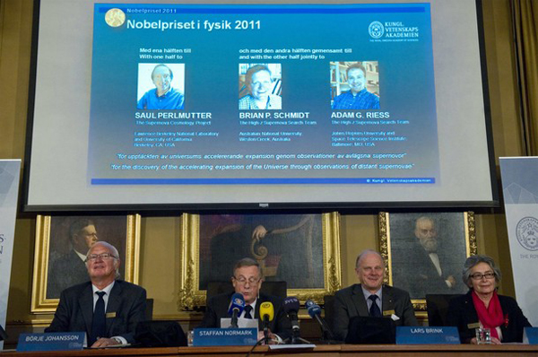 Premio Nobel de Física 2011