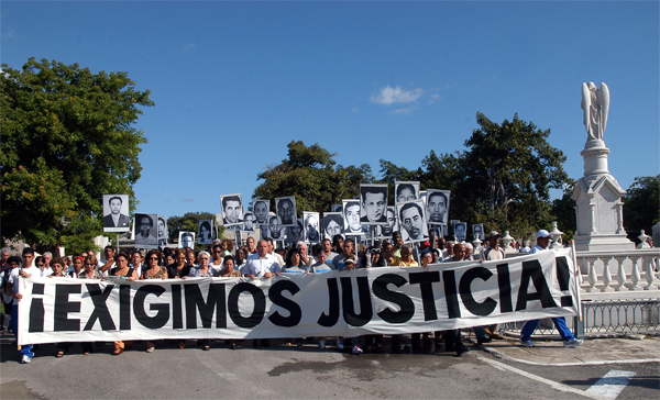 Recordatorio del crimen de Barbados