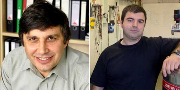 Andre Geim y Konstantin Novoselov