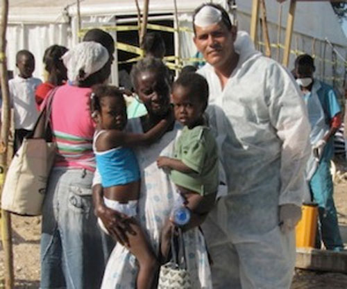 Lucha contra el cólera en Haití