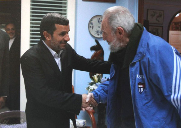 Encuentro de Fidel con Ahmadineyad