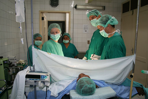 Médicos bolivianos
