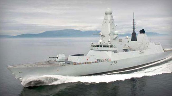 Destructor HMS Dauntless