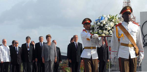 Visita de Dilma Rousseff a Cuba