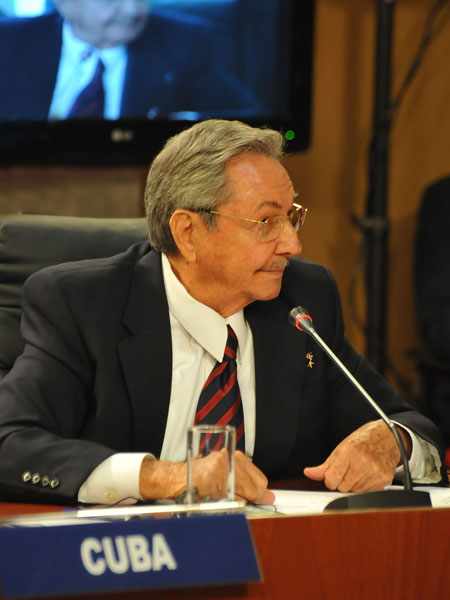 Presidente Raúl Castro