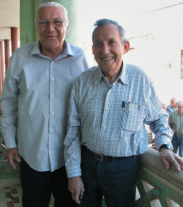 Gilberto Aldanás y Carlos Faxas