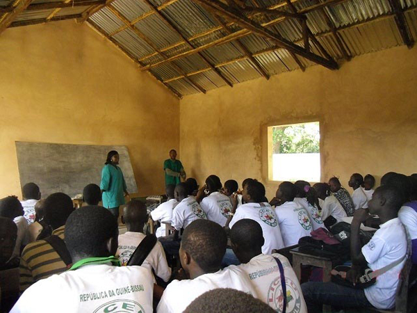 Estudiantes de Medicina de Guinea Bissau