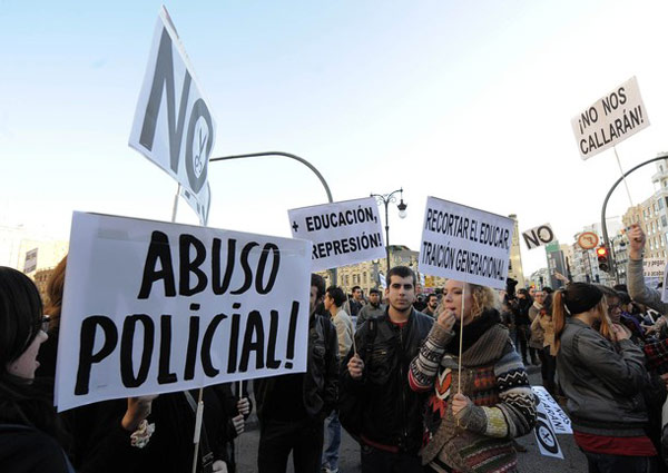 Manifestaciones en Valencia