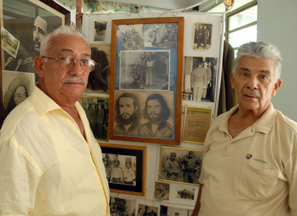 Ciro del Río Guerra junto a su hermano Edilberto