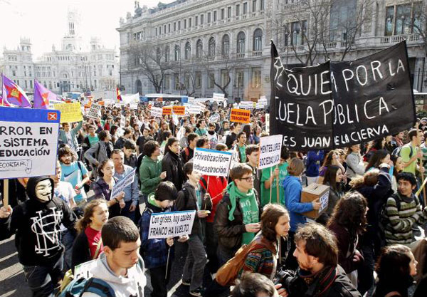 Estudiantes españoles 