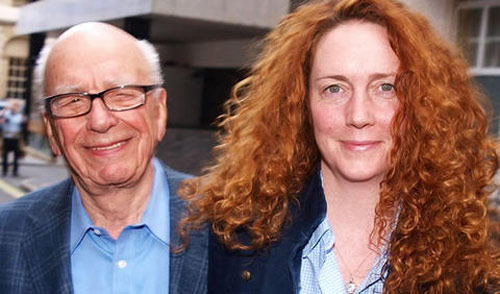 Rupert Murdoch y Rebekah Brooks