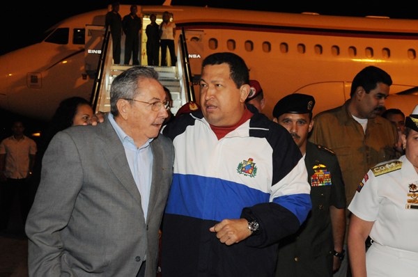 Raúl y Chávez