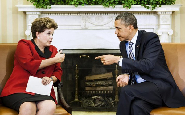 Dilma Rousseff y Barack Obama