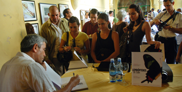 Presentación del libro «Lepidópteros de Cuba»