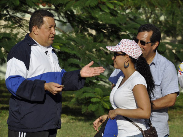 Chávez en La Habana