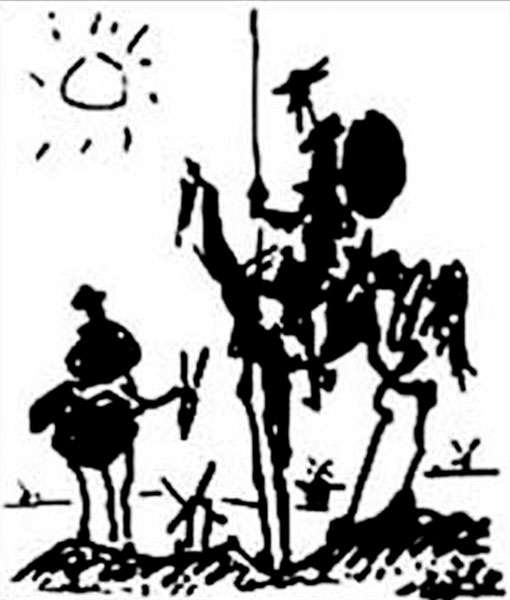 Don Quijote y Sancho Panza