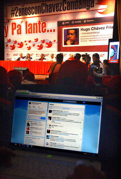 Cuenta del presidente Chávez cumple 2 años en el Twitter