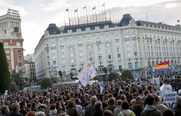 Protestas en España