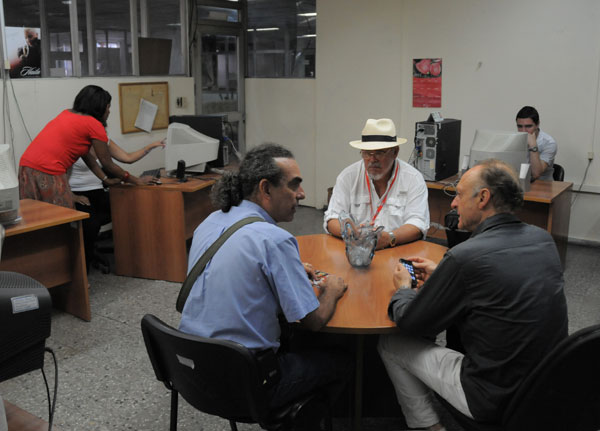 Entrevista on line con participantes en la Feria Internacional Cubadisco 2012