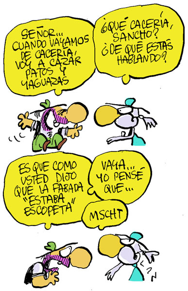 Don Quijote y Sancho Panza
