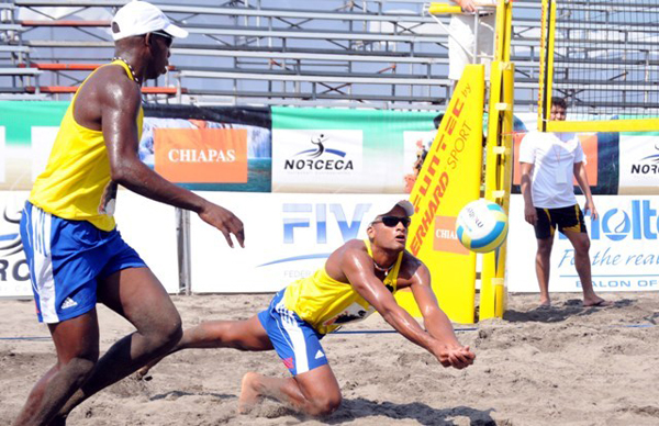 Dupla cubana de voleibol de playa