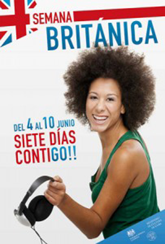 Cartel de la semana británica en Cuba