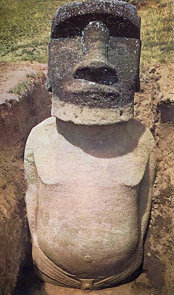 Estatua Isla de Pascua 