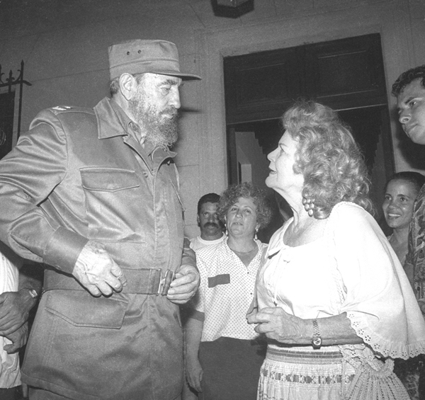 Carilda y Fidel