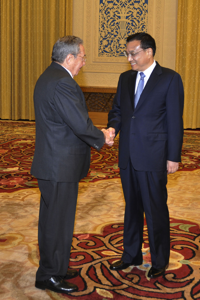 Visita oficial de Raúl Castro a China