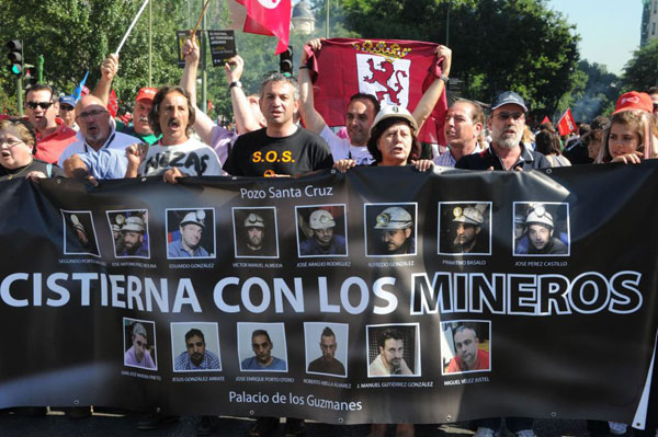 Marcha de los mineros
