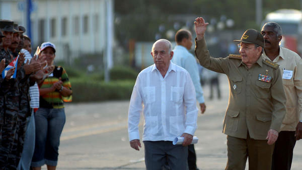 Raúl en Guantánamo