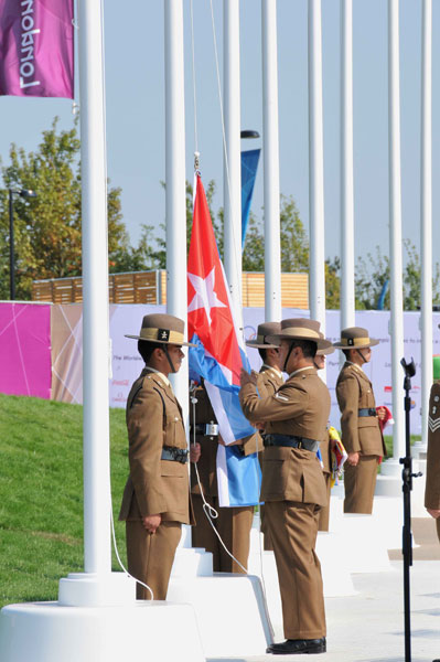 Izaje de la bandera