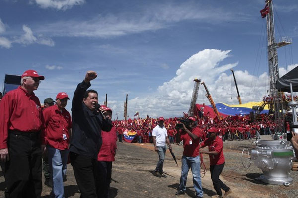 Campaña electoral de Hugo Chávez en Venezuela