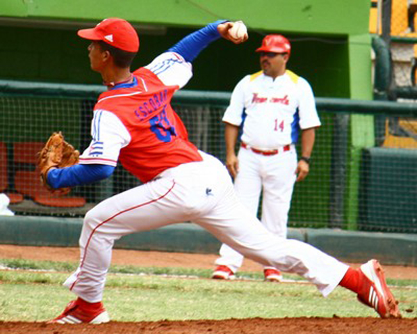 Lanzadores del equipo cubano