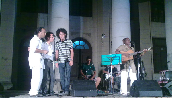 Reynaldo Rodríguez, Harold Díaz, Carlos Abreu e Iraida Williams