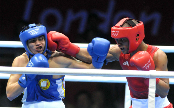 Boxeadores cubanos