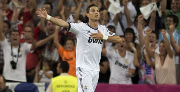 Cristiano Ronaldo celebra