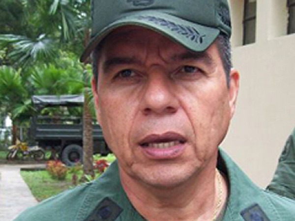 General Wilmer Barrientos, jefe del CEO