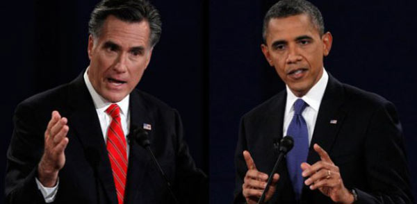Mitt Romney y Barack Obama