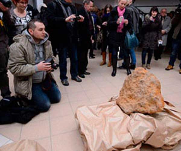 Mayor meteorito encontrado en Europa del Este