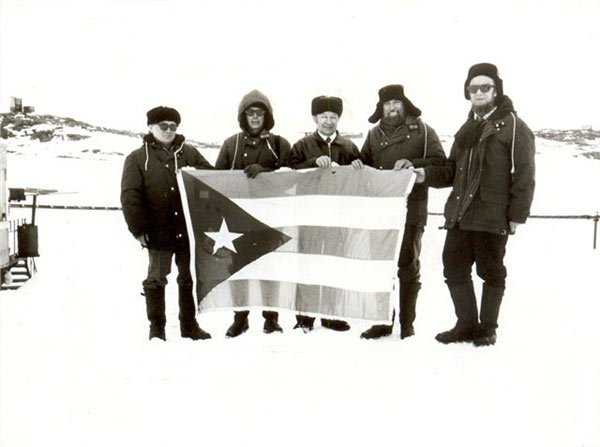 Cubanos en la Antártida